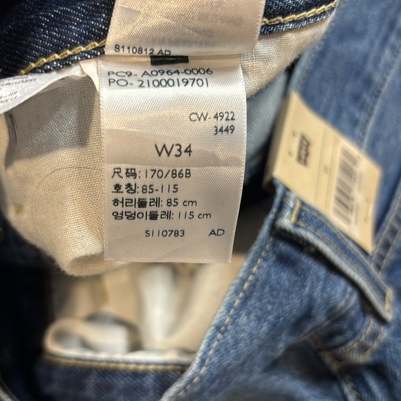 ✨ Levi’s Low Pro Straight Jeans – Women’s Size 34 – NWT ✨ - Picture 12 of 12